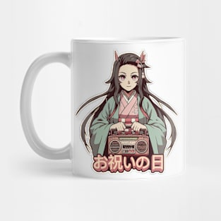 Nezuko and Music Mug